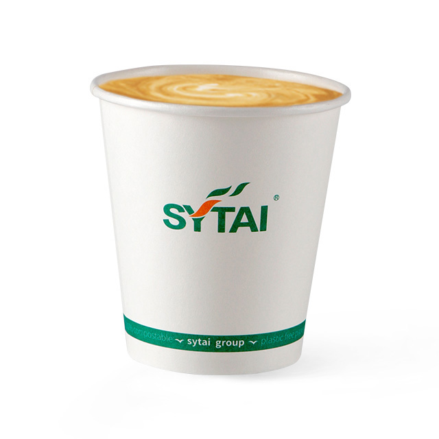 12 أوقية من كوب القهوة الورقية المفردة القائمة على الماء