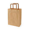 Kraft Flat Rope Rope Bag Bag Bage Paper Bage