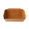صندوق غداء يمكن التخلص منه Kraft Paper Salad Square Box