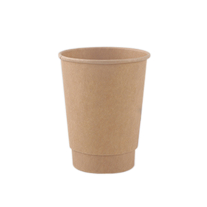 12oz Pla Kraft Cup Double Wall Cup