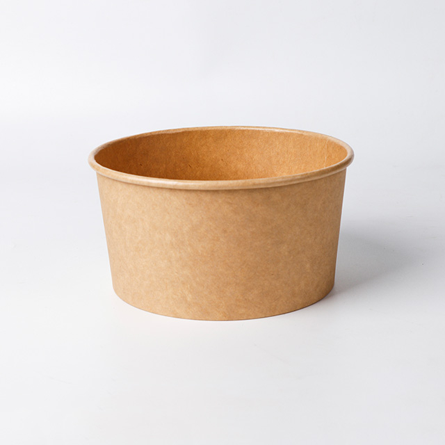 يمكن التخلص من التخلص من Kraft Paper Salad Bowl 500ml/750ml/1000ml/1100ml/1300ml/1500ml