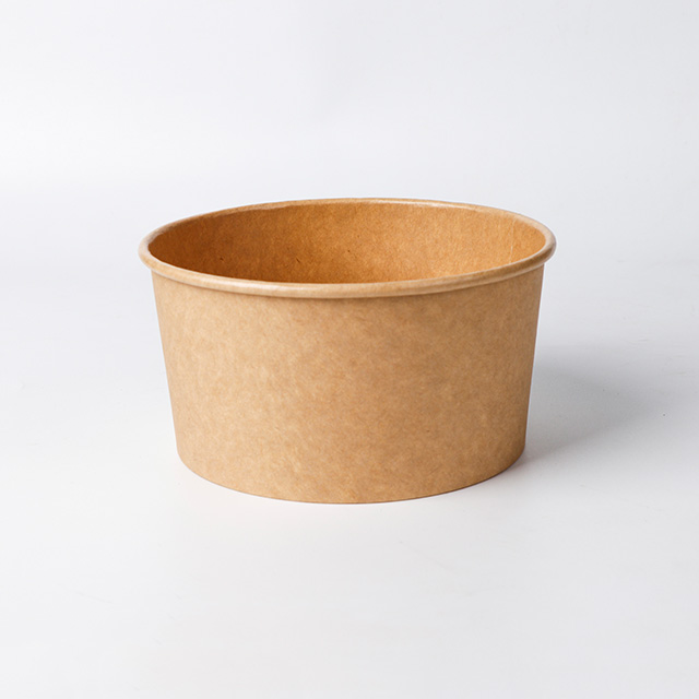 يمكن التخلص من التخلص من Kraft Paper Salad Bowl 500ml/750ml/1000ml/1100ml/1300ml/1500ml