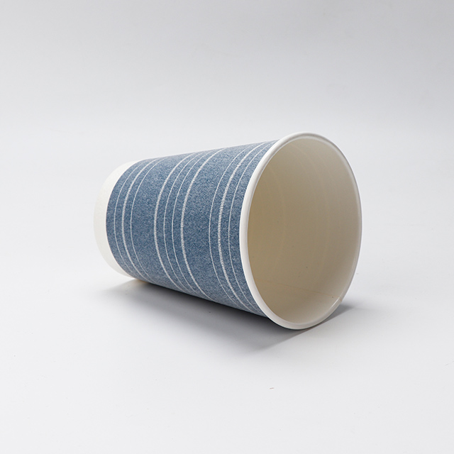 سميك محمول الساخن الساخن والبارد 12 أوقية كوب من ورق الحائط الواحد