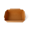 صندوق غداء يمكن التخلص منه Kraft Paper Salad Square Box