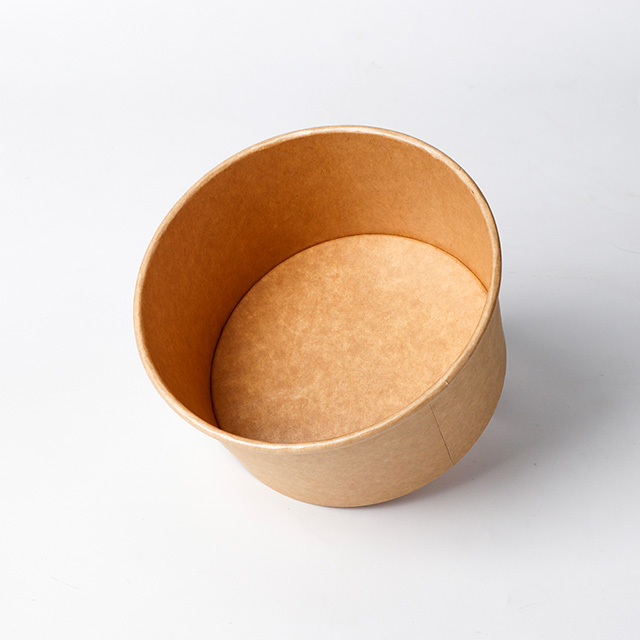 يمكن التخلص من التخلص من Kraft Paper Salad Bowl 500ml/750ml/1000ml/1100ml/1300ml/1500ml
