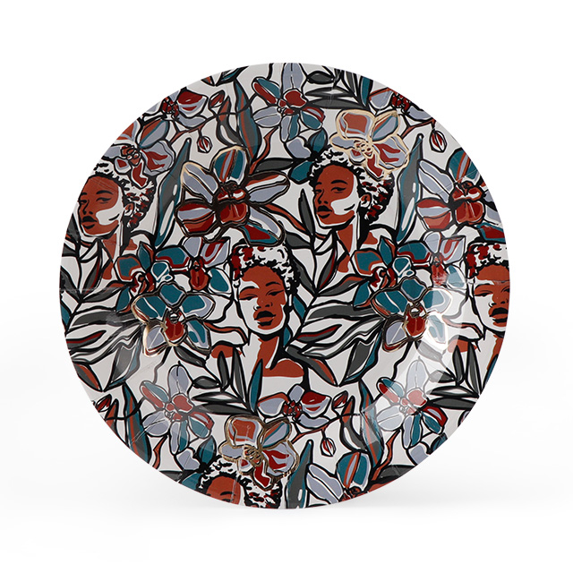 لوحة ورق فنية مجردة يمكن التخلص منها