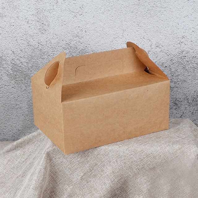 حزمة ورق طباعة شعار مخصصة 8 بوصة مربع كعكة كرافت مع المجلدات