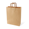 Kraft Flat Rope Rope Bag Bag Bage Paper Bage