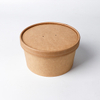 يمكن التخلص من التخلص من Kraft Paper Salad Bowl 500ml/750ml/1000ml/1100ml/1300ml/1500ml