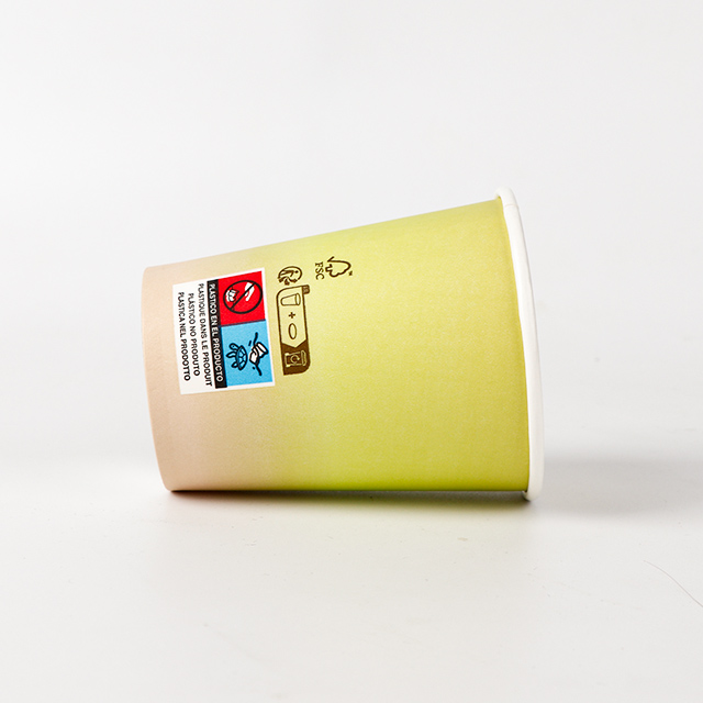 طلاء ماء قائم على الماء 7 أوقية لتناول الكوب من المشروبات الساخنة القهوة